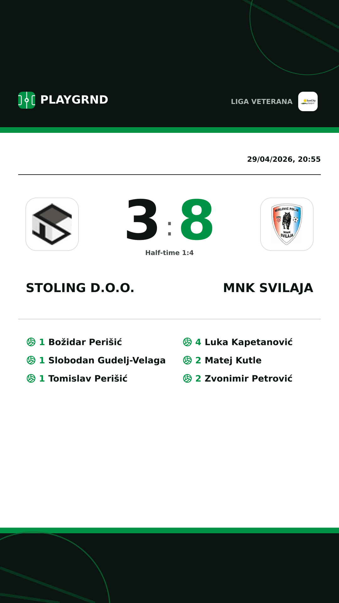 Instagram artwork: Stoling D.O.O. 3:8 MNK Svilaja