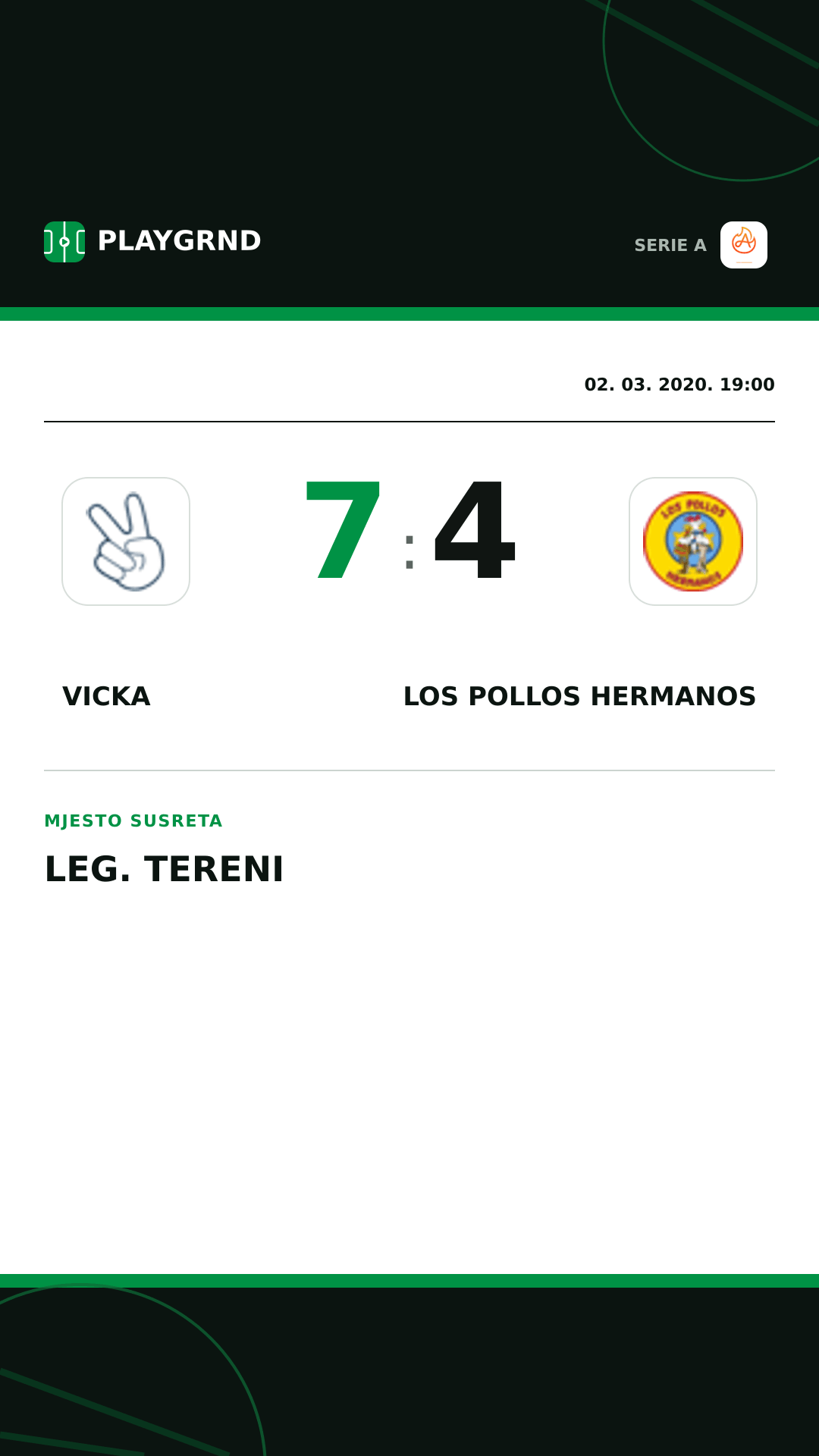 Instagram slika: Vicka 7:4 Los Pollos Hermanos