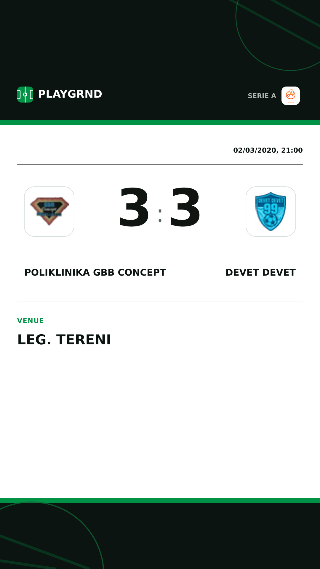 Instagram artwork: Poliklinika Gbb Concept 3:3 Devet Devet