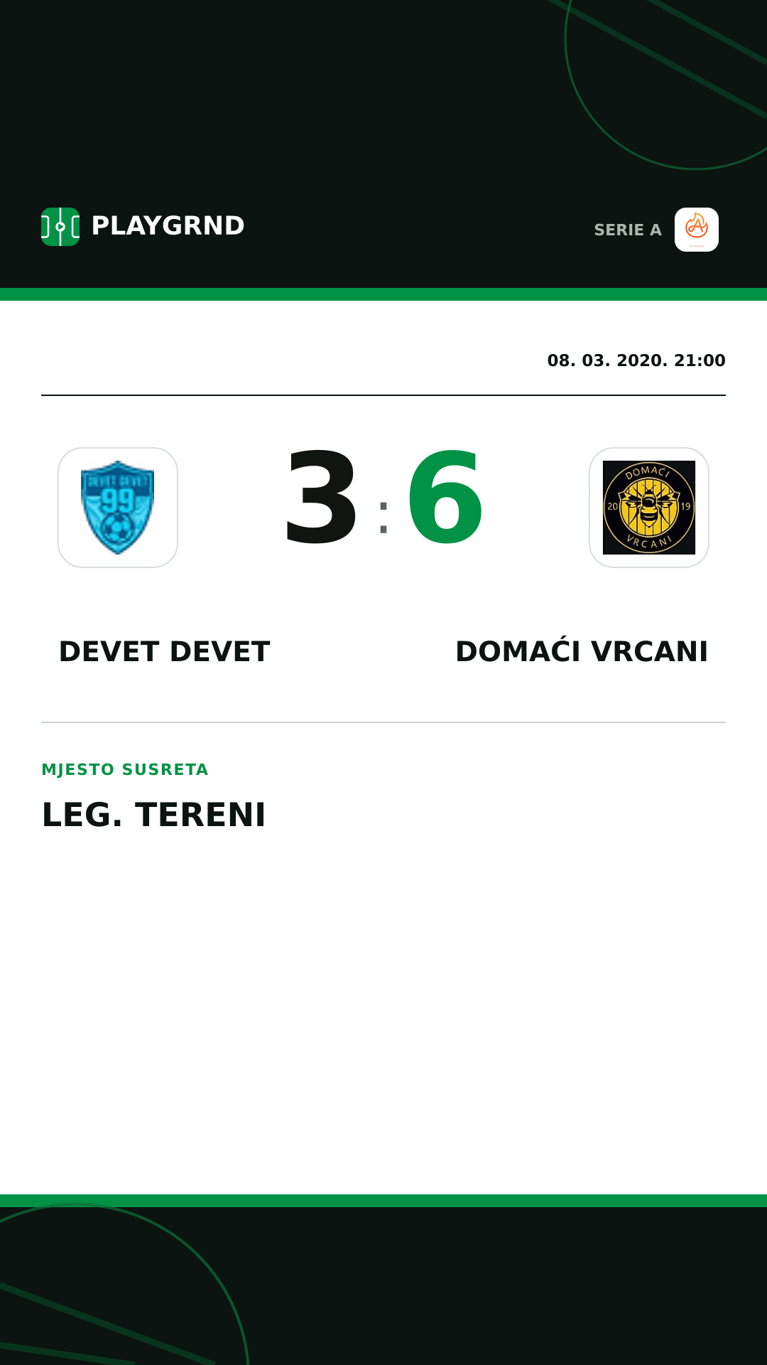 Instagram slika: Devet Devet 3:6 Domaći Vrcani