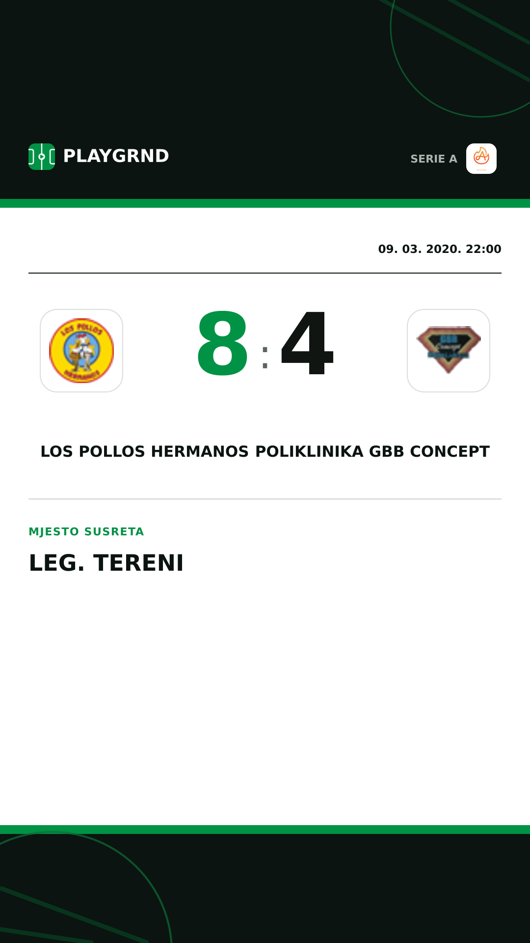 Instagram slika: Los Pollos Hermanos 8:4 Poliklinika Gbb Concept