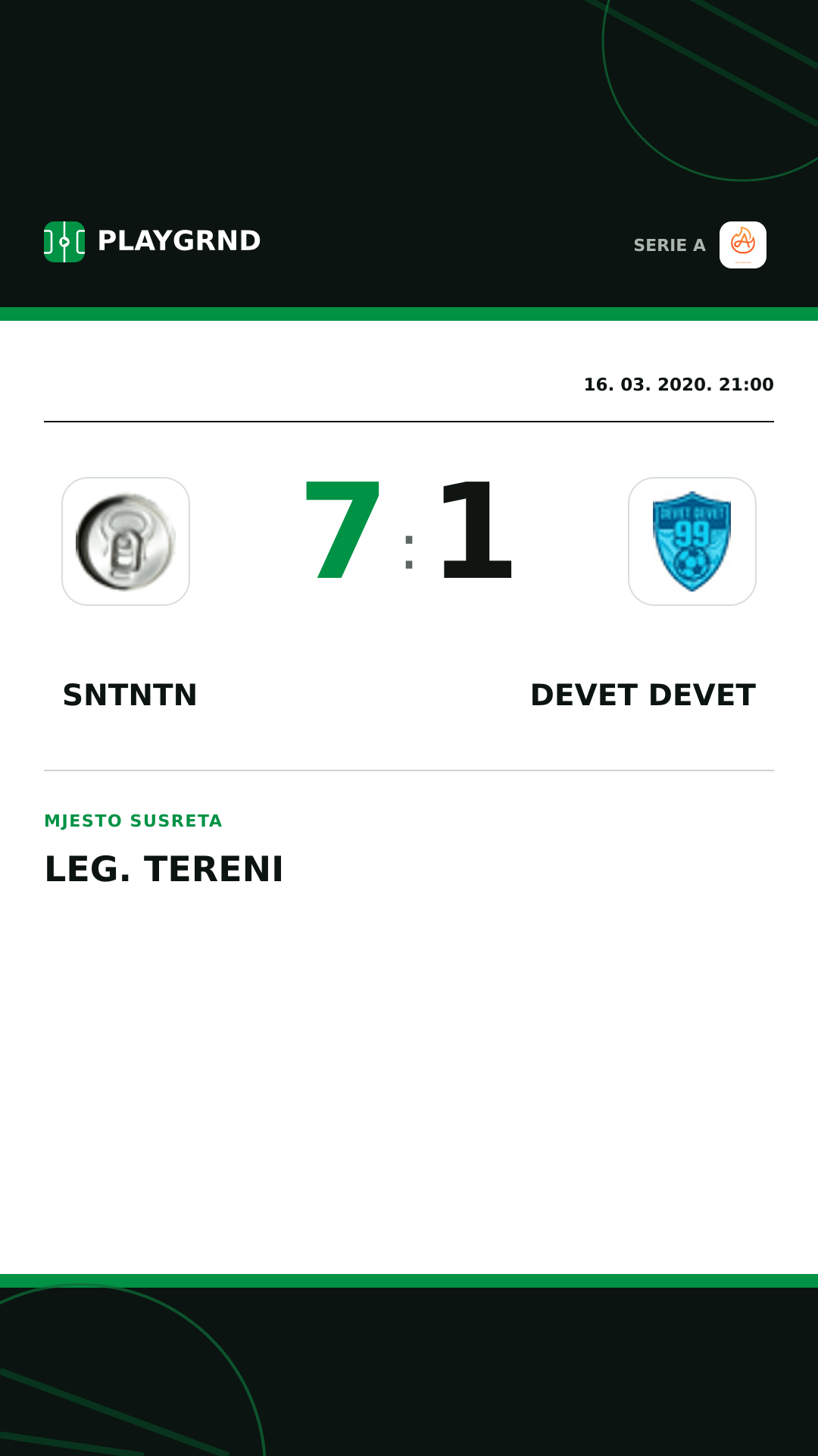 Instagram slika: Sntntn 7:1 Devet Devet