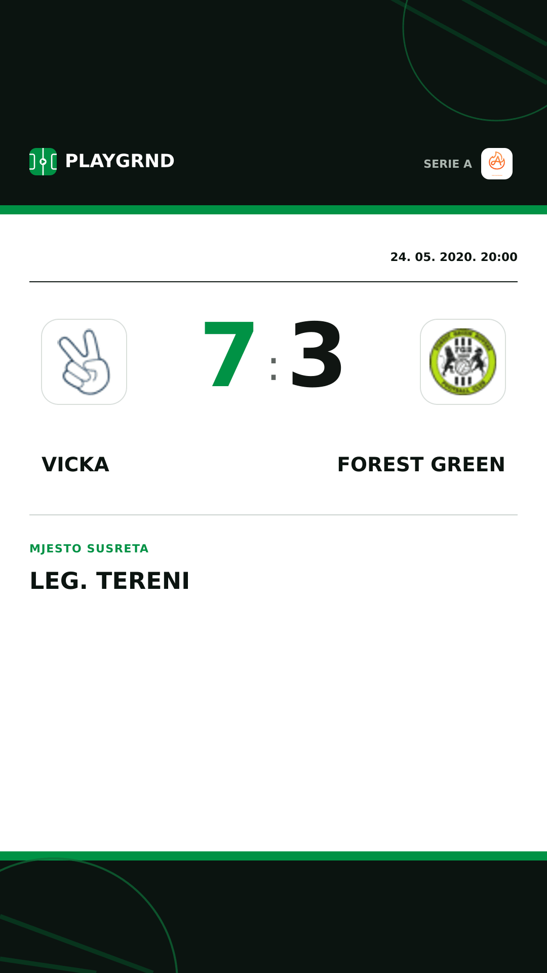 Instagram slika: Vicka 7:3 Forest Green