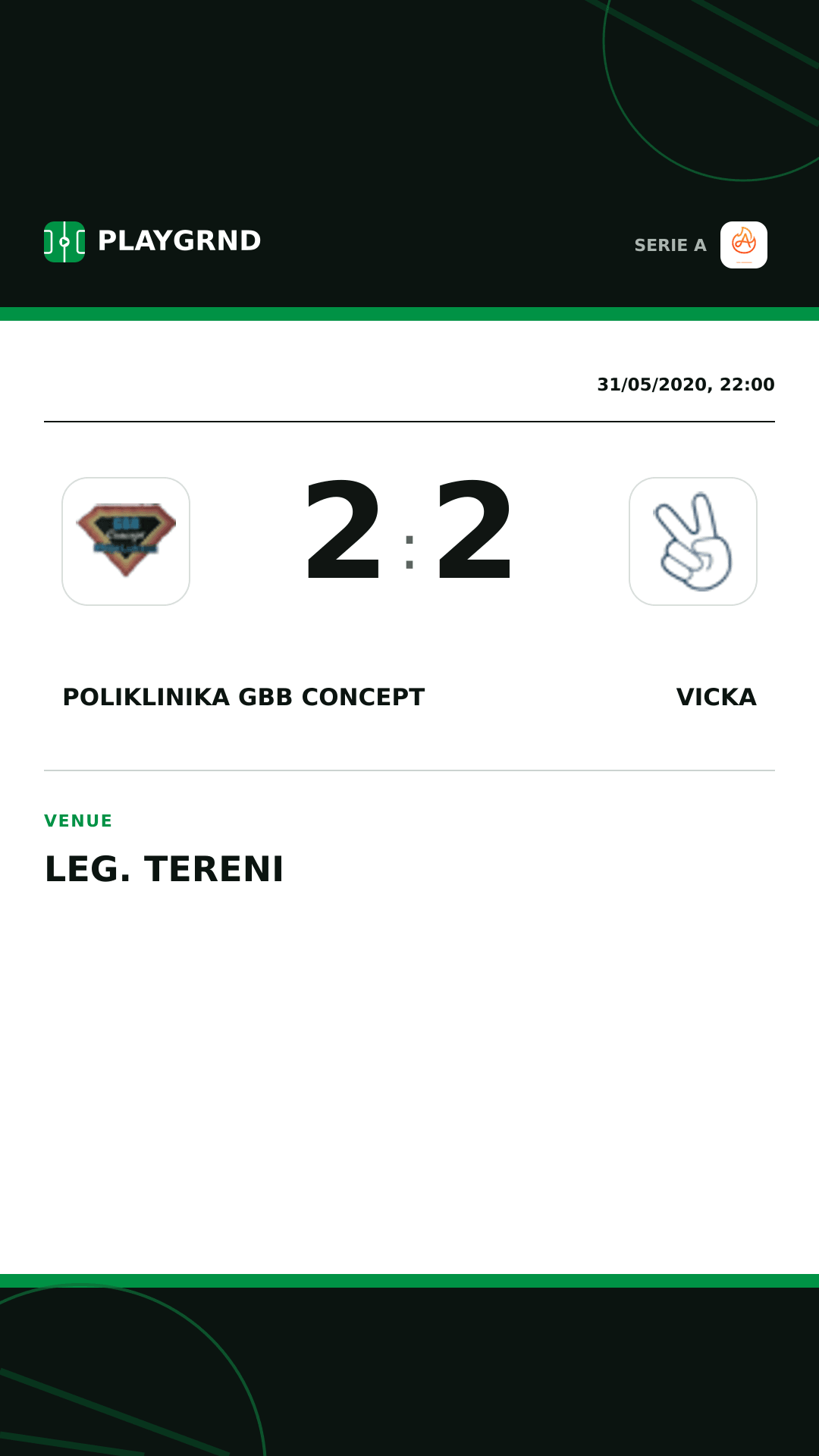 Instagram artwork: Poliklinika Gbb Concept 2:2 Vicka