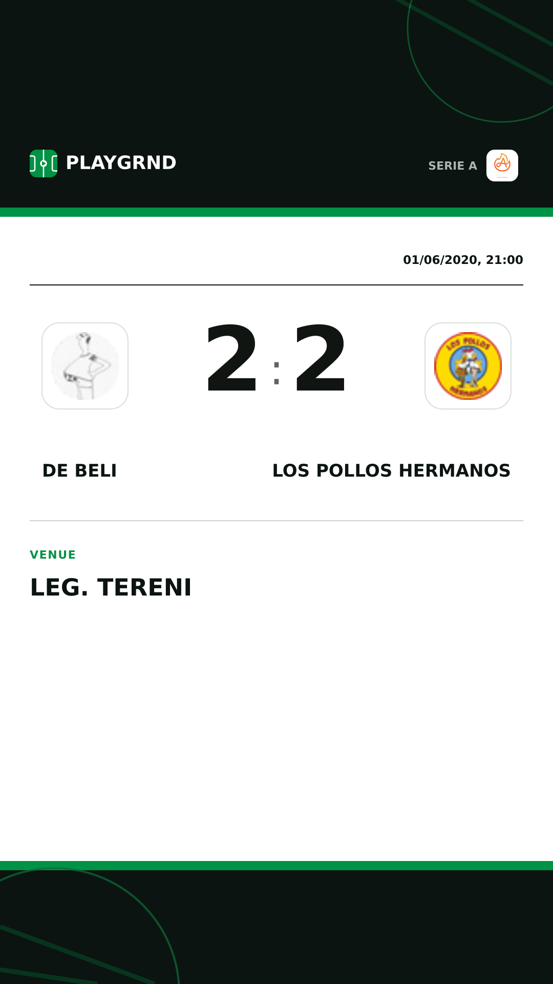 Instagram artwork: DE Beli 2:2 Los Pollos Hermanos