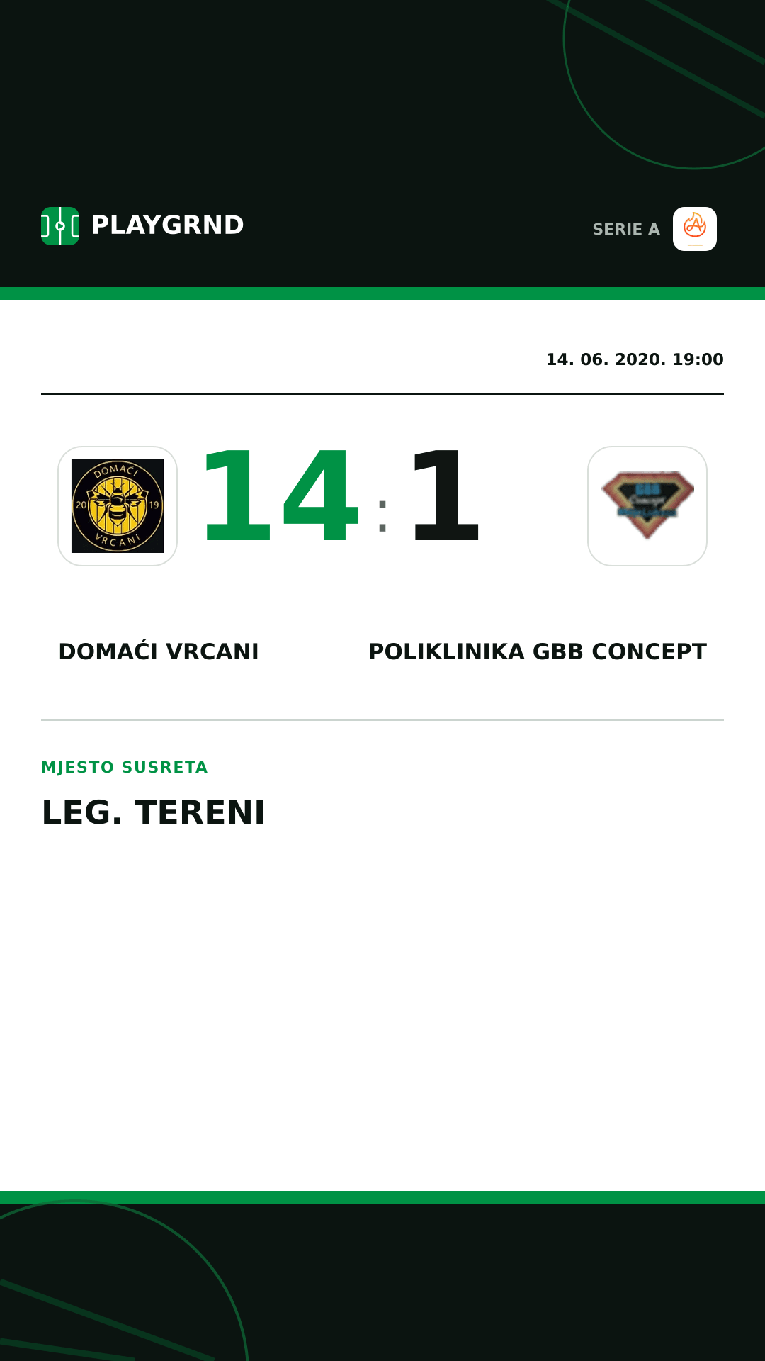 Instagram slika: Domaći Vrcani 14:1 Poliklinika Gbb Concept