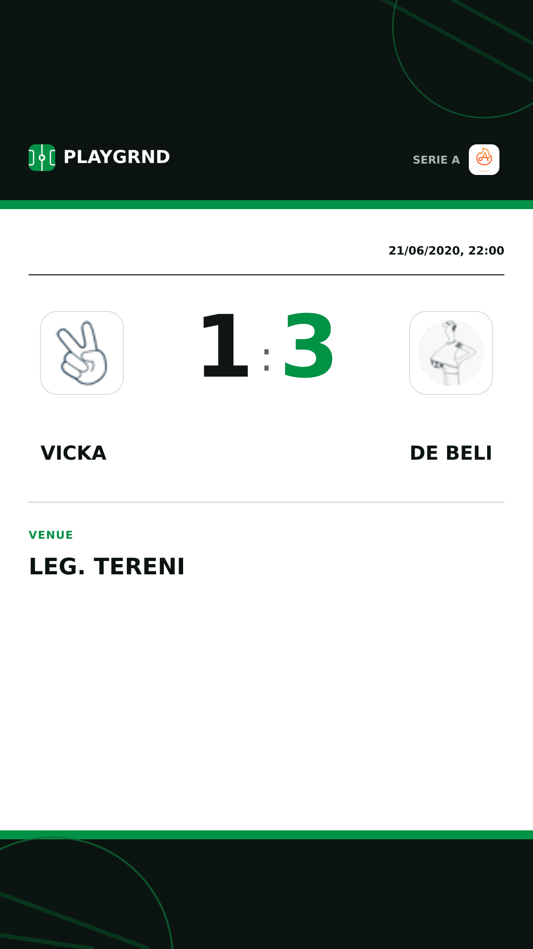 Instagram artwork: Vicka 1:3 DE Beli