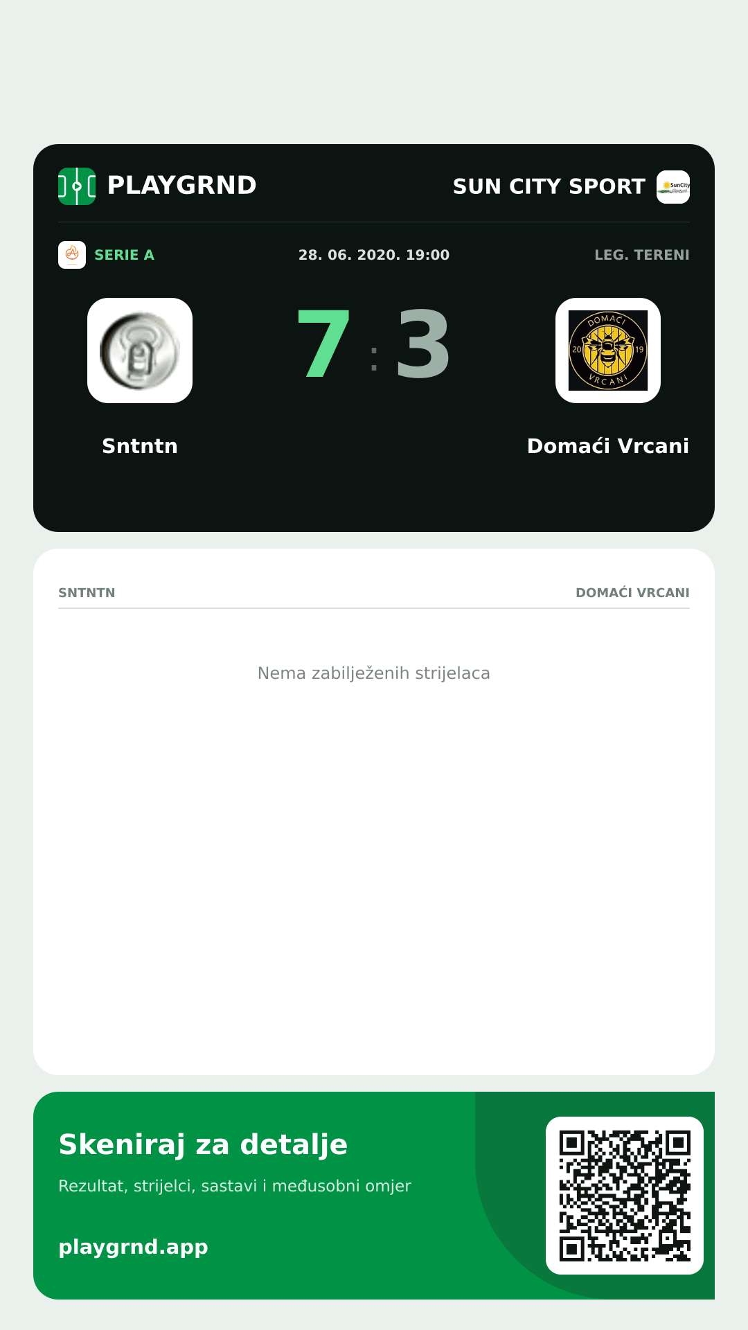 Story slika: Sntntn 7:3 Domaći Vrcani