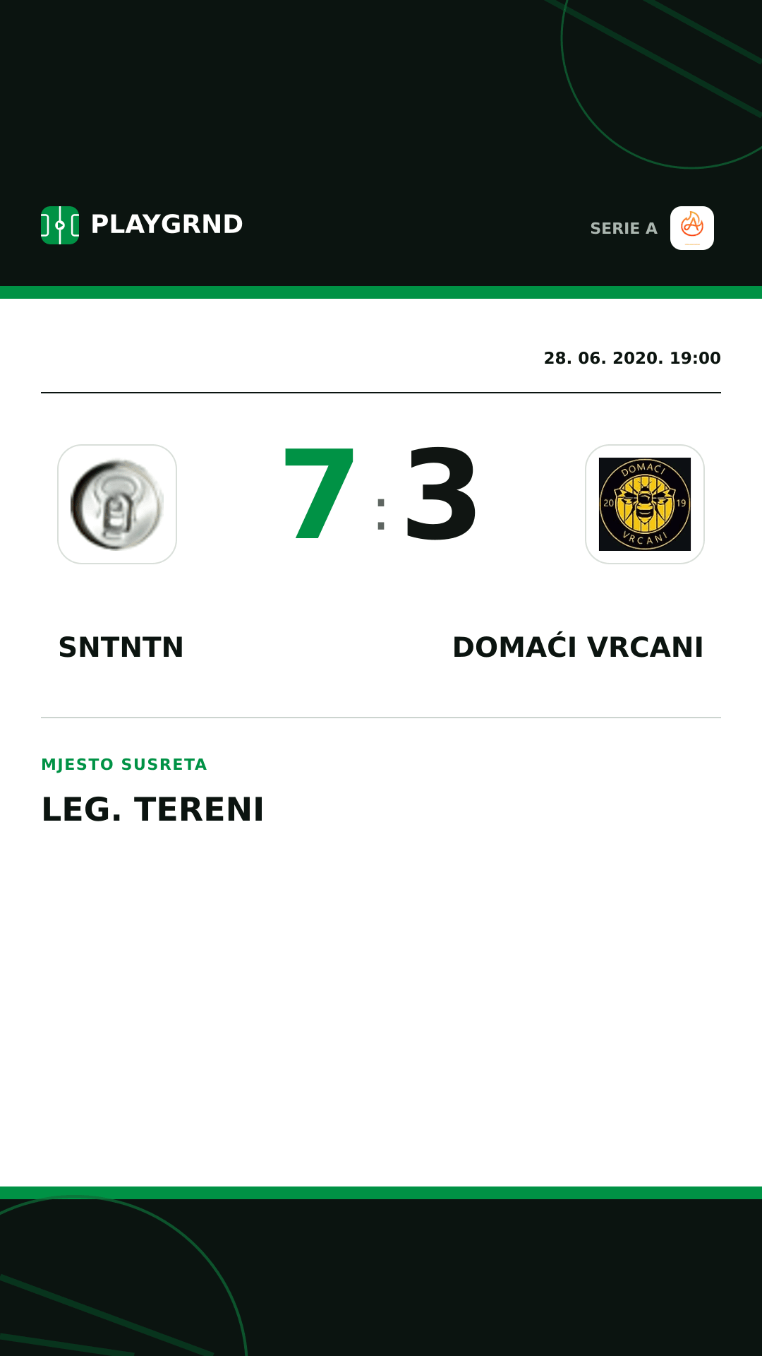 Instagram slika: Sntntn 7:3 Domaći Vrcani