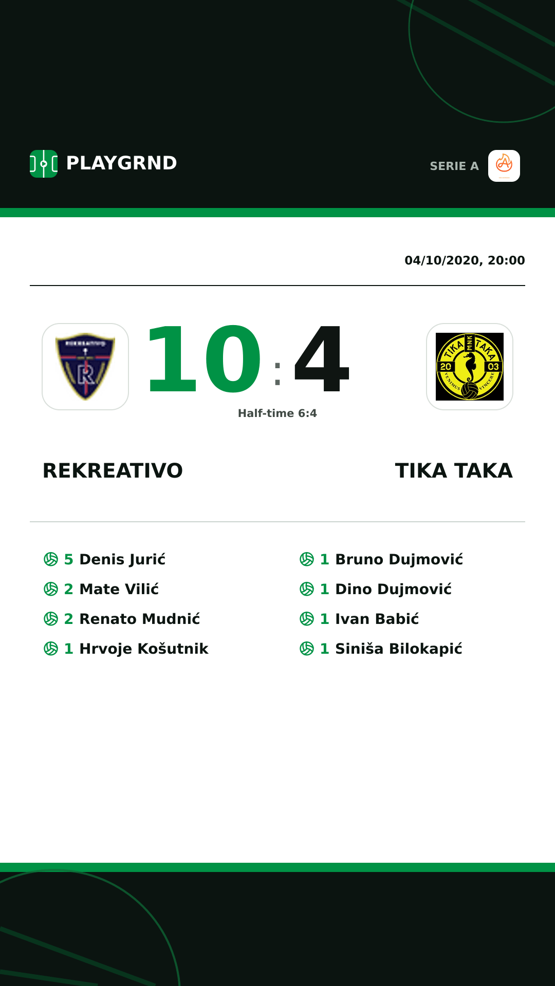 Instagram artwork: Rekreativo 10:4 Tika Taka