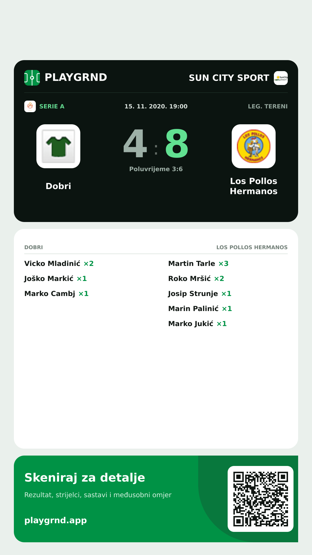 Story slika: Dobri 4:8 Los Pollos Hermanos
