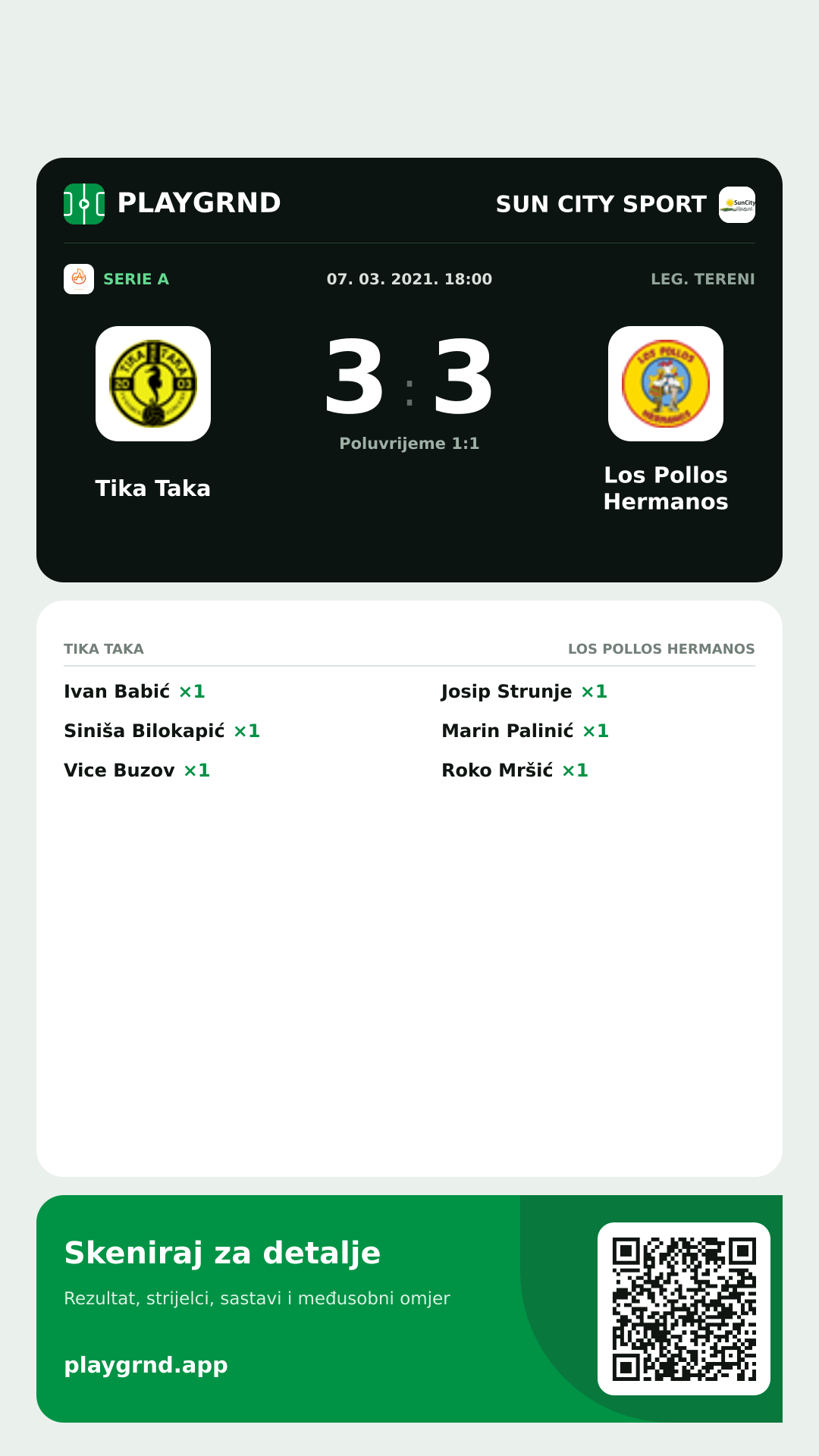 Story slika: Tika Taka 3:3 Los Pollos Hermanos