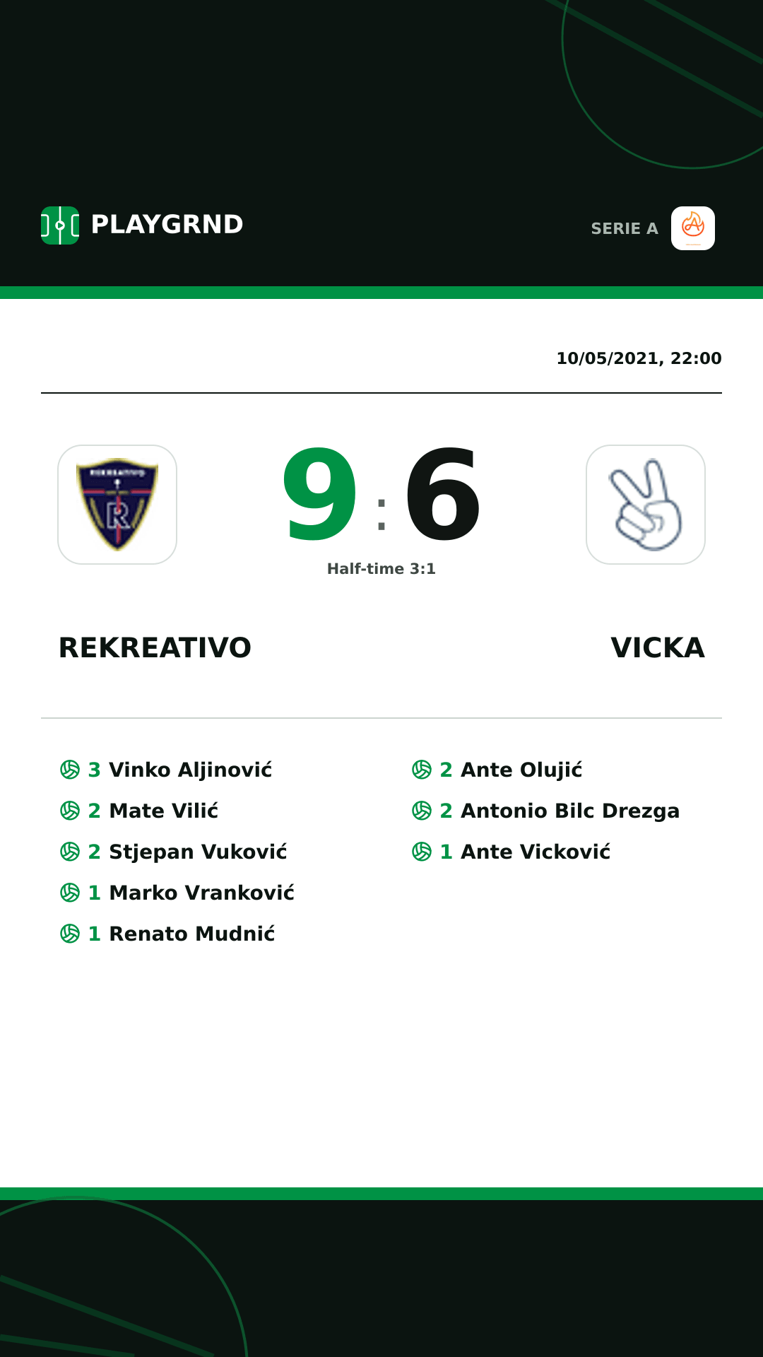 Instagram artwork: Rekreativo 9:6 Vicka
