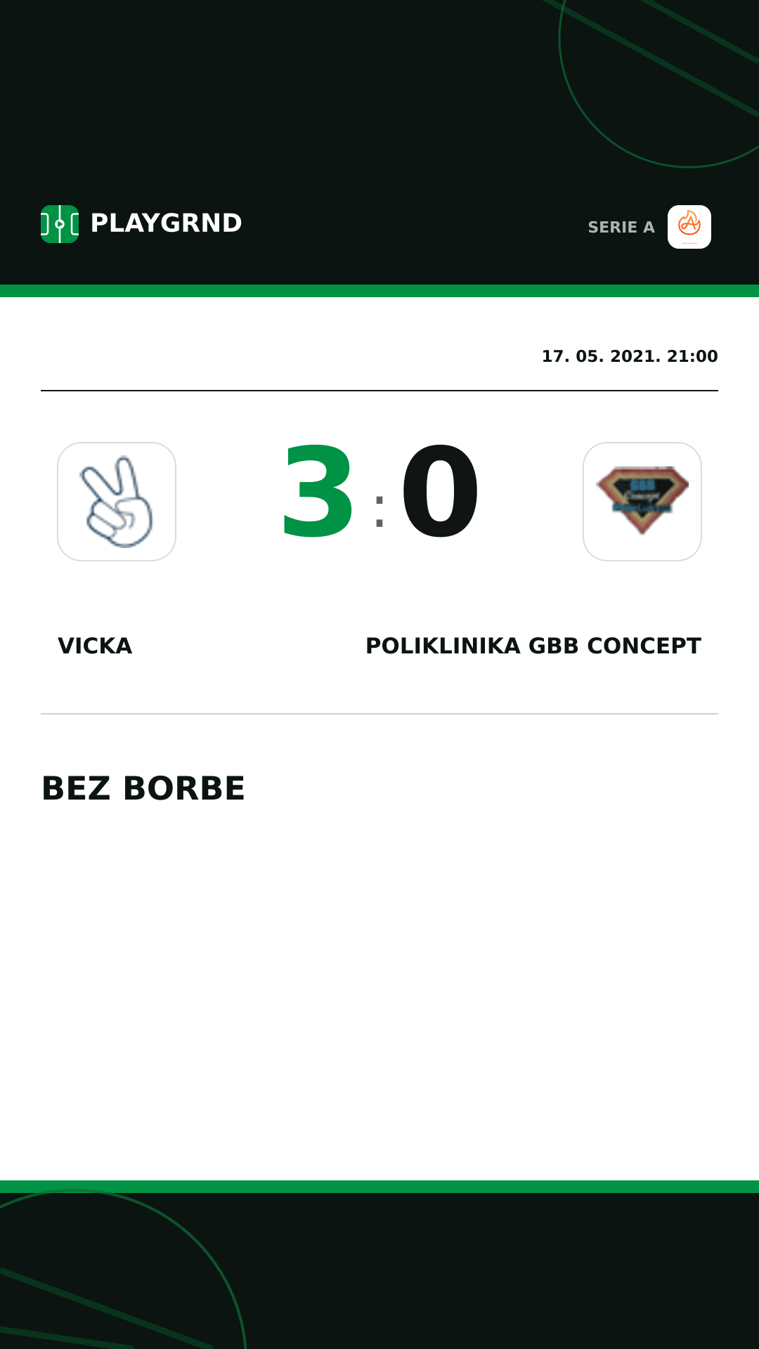 Instagram slika: Vicka 3:0 Poliklinika Gbb Concept