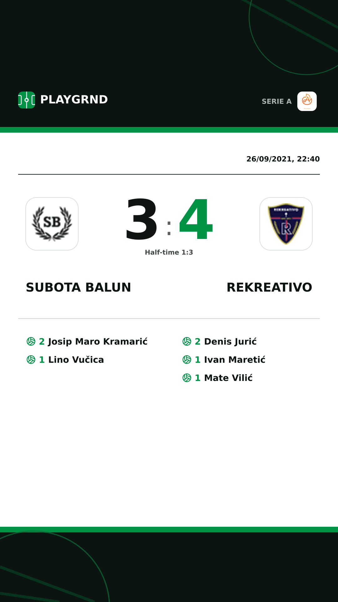 Instagram artwork: Subota Balun 3:4 Rekreativo