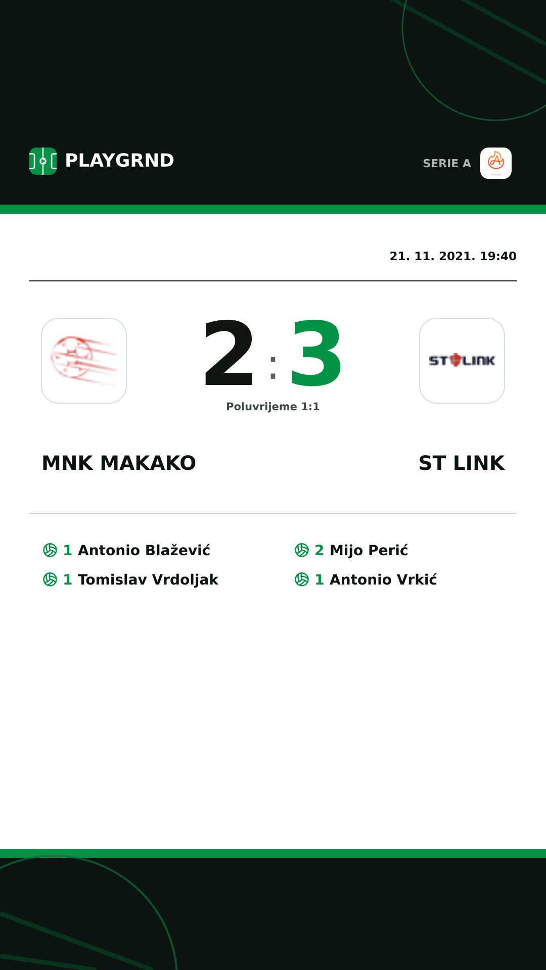 Instagram slika: Mnk Makako 2:3 ST Link