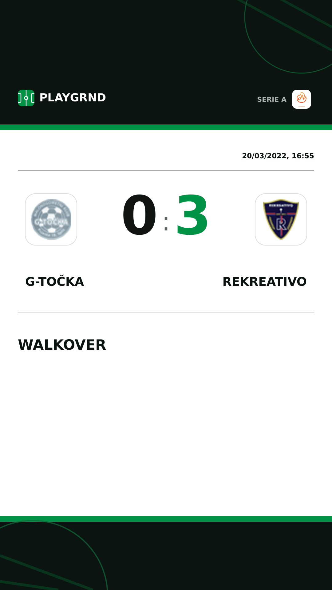 Instagram artwork: G-Točka 0:3 Rekreativo