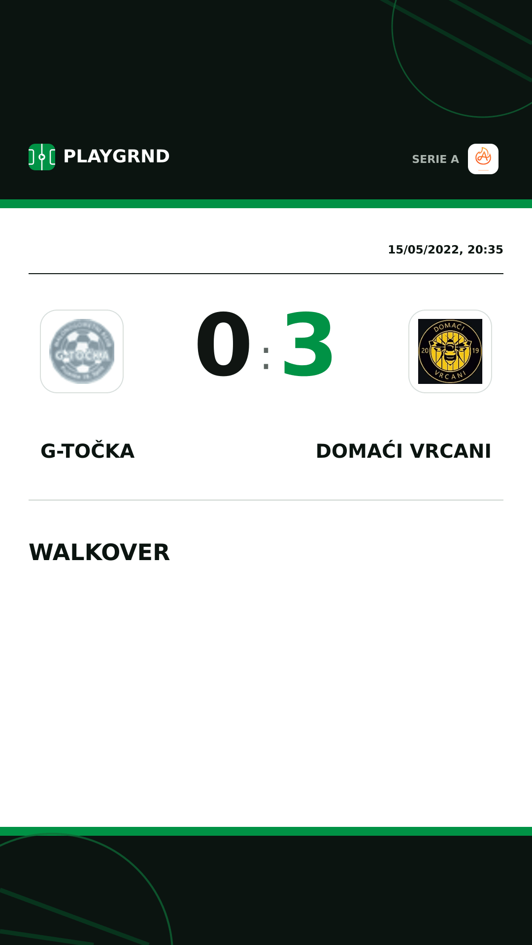 Instagram artwork: G-Točka 0:3 Domaći Vrcani