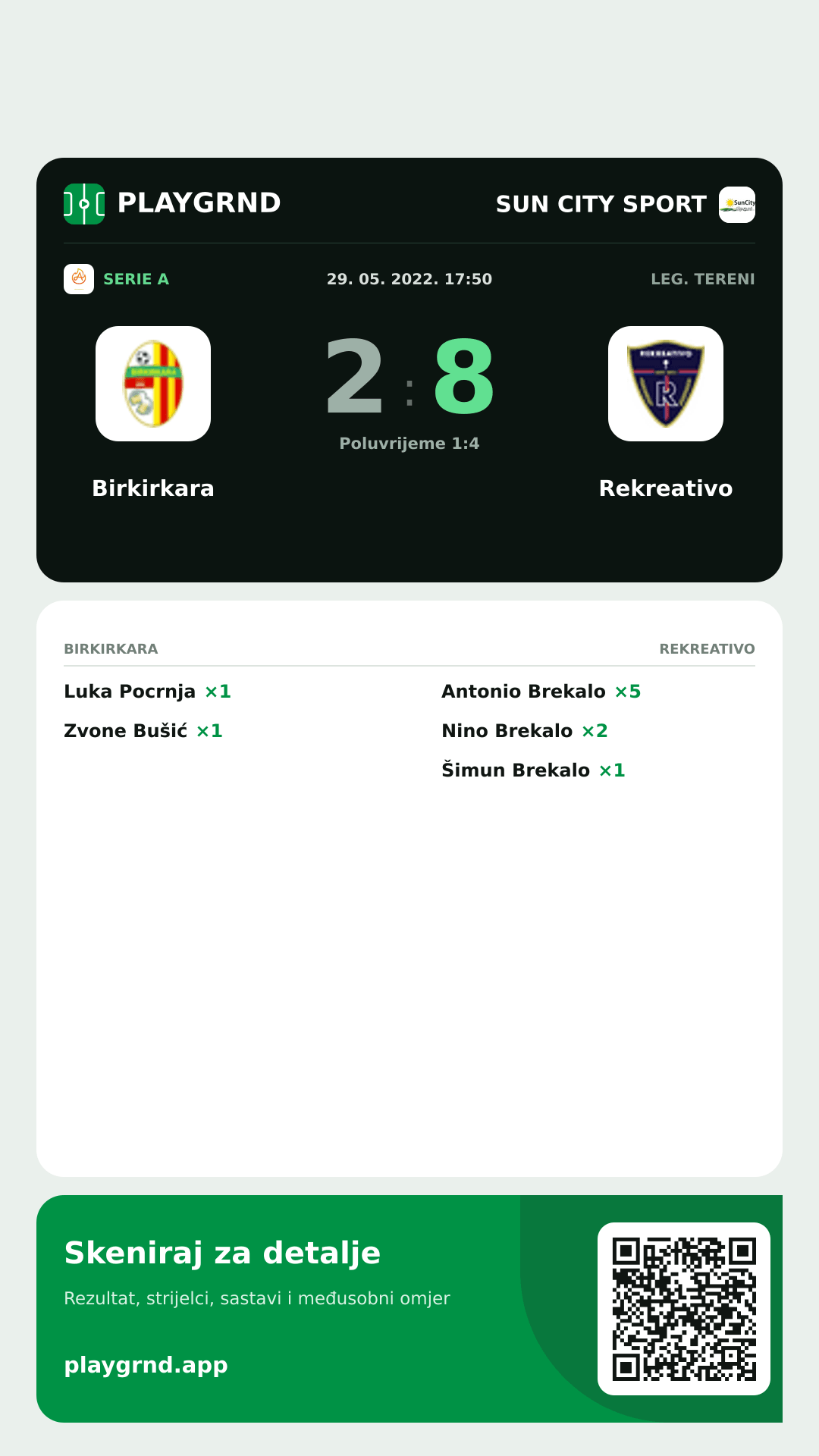 Story image: Birkirkara 2:8 Rekreativo