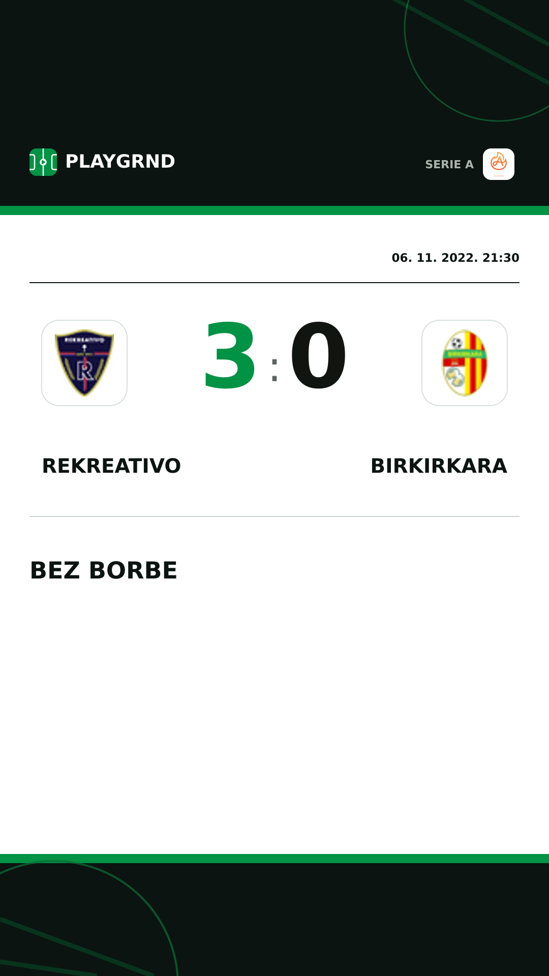 Instagram slika: Rekreativo 3:0 Birkirkara