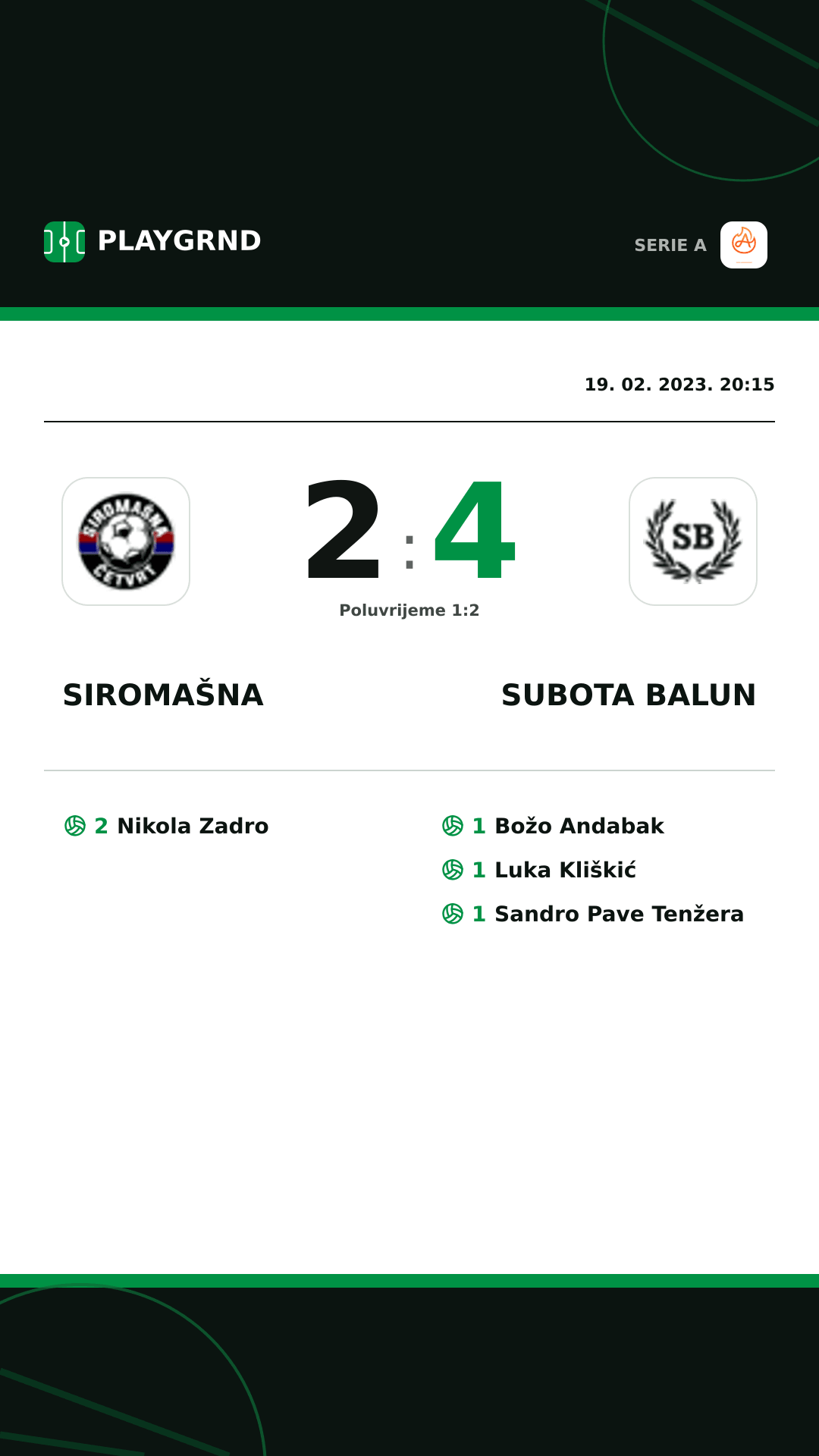 Instagram slika: Siromašna 2:4 Subota Balun