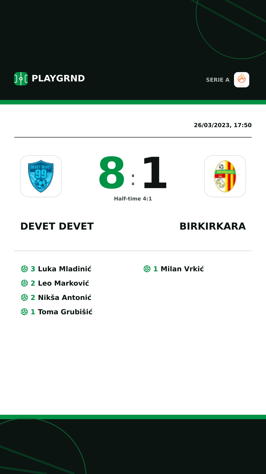 Instagram artwork: Devet Devet 8:1 Birkirkara