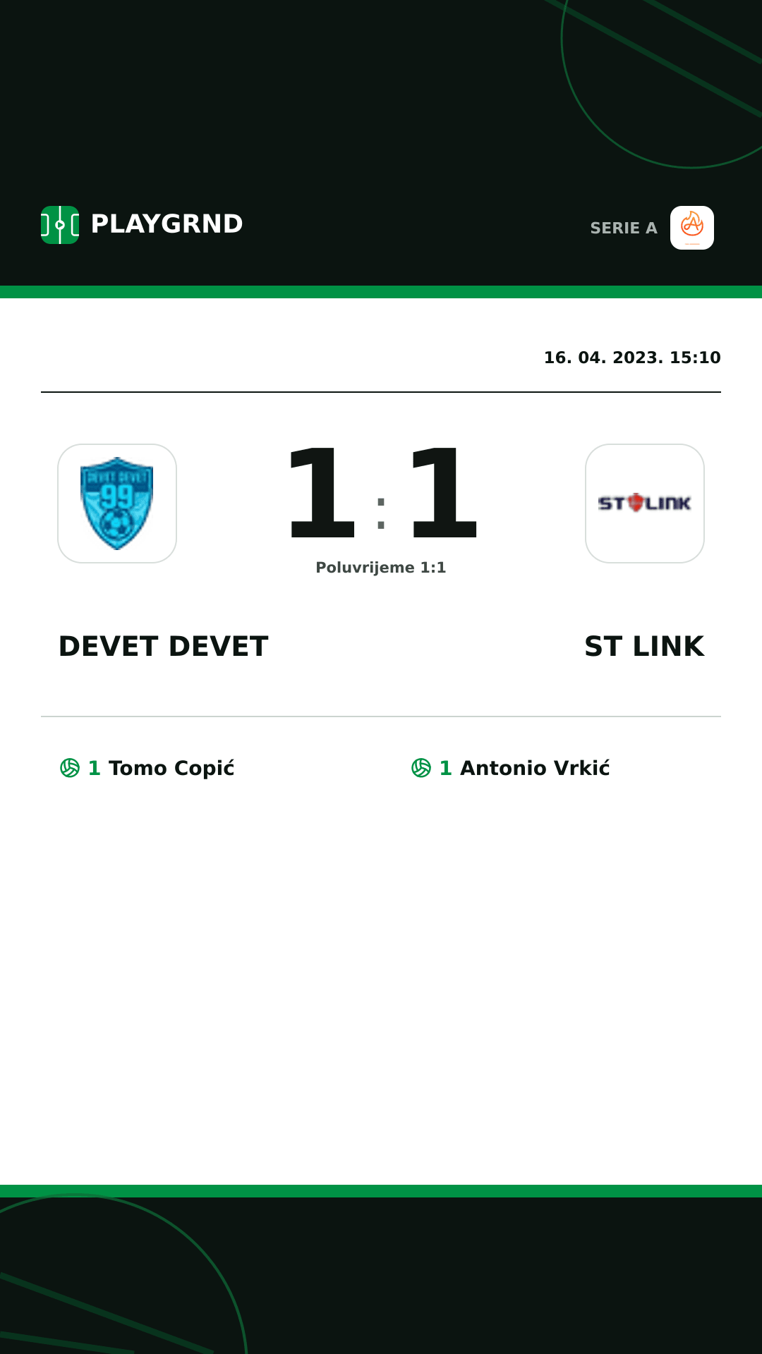 Instagram slika: Devet Devet 1:1 ST Link