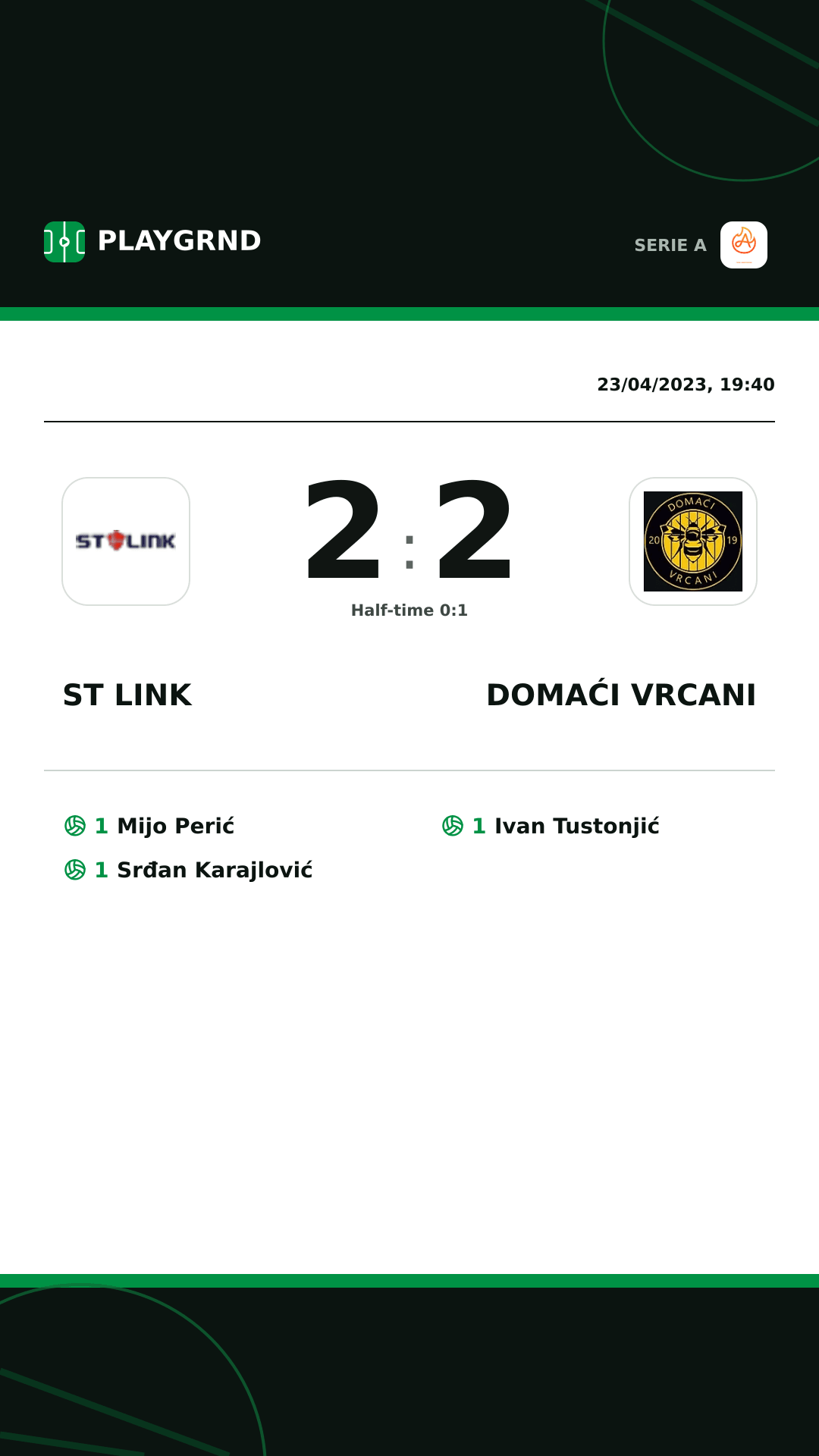 Instagram artwork: ST Link 2:2 Domaći Vrcani
