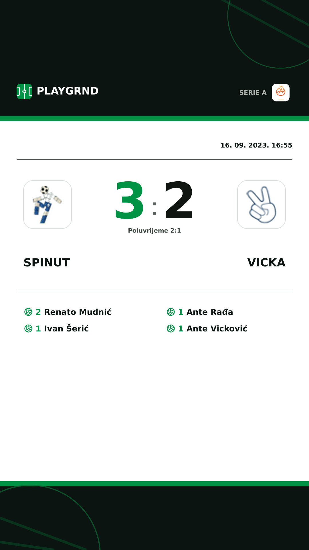 Instagram slika: Spinut 3:2 Vicka