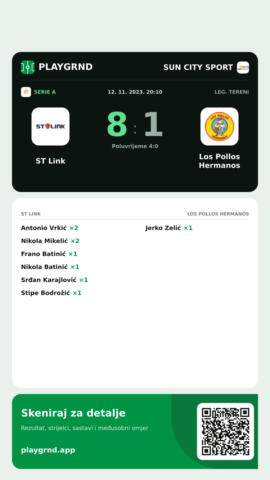 Story slika: ST Link 8:1 Los Pollos Hermanos