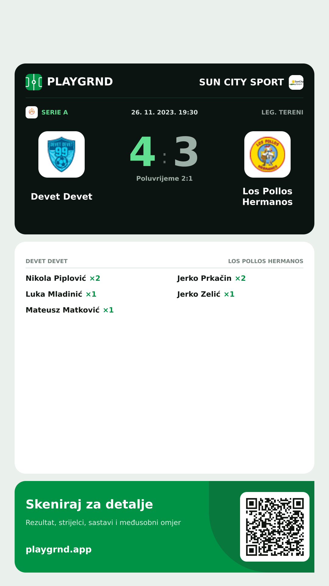 Story image: Devet Devet 4:3 Los Pollos Hermanos