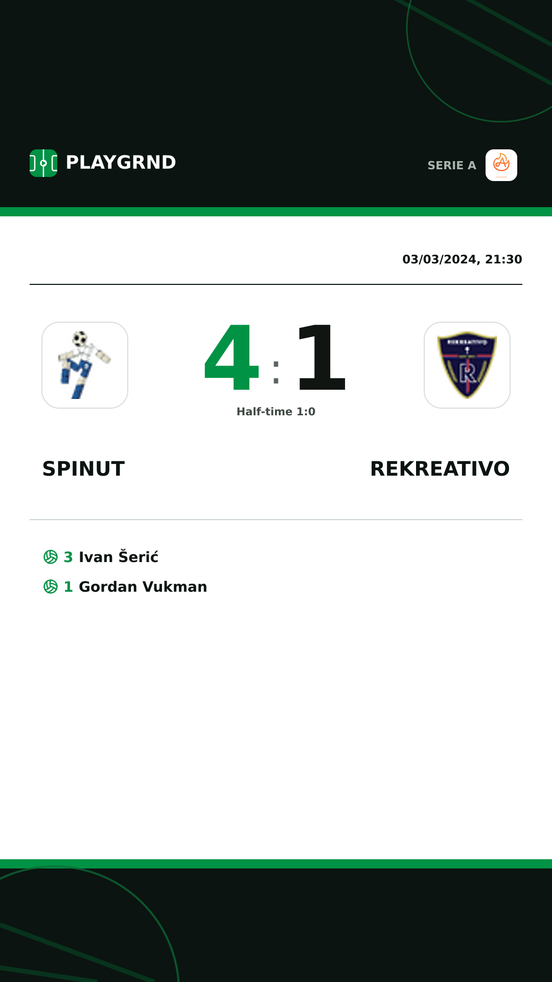 Instagram artwork: Spinut 4:1 Rekreativo