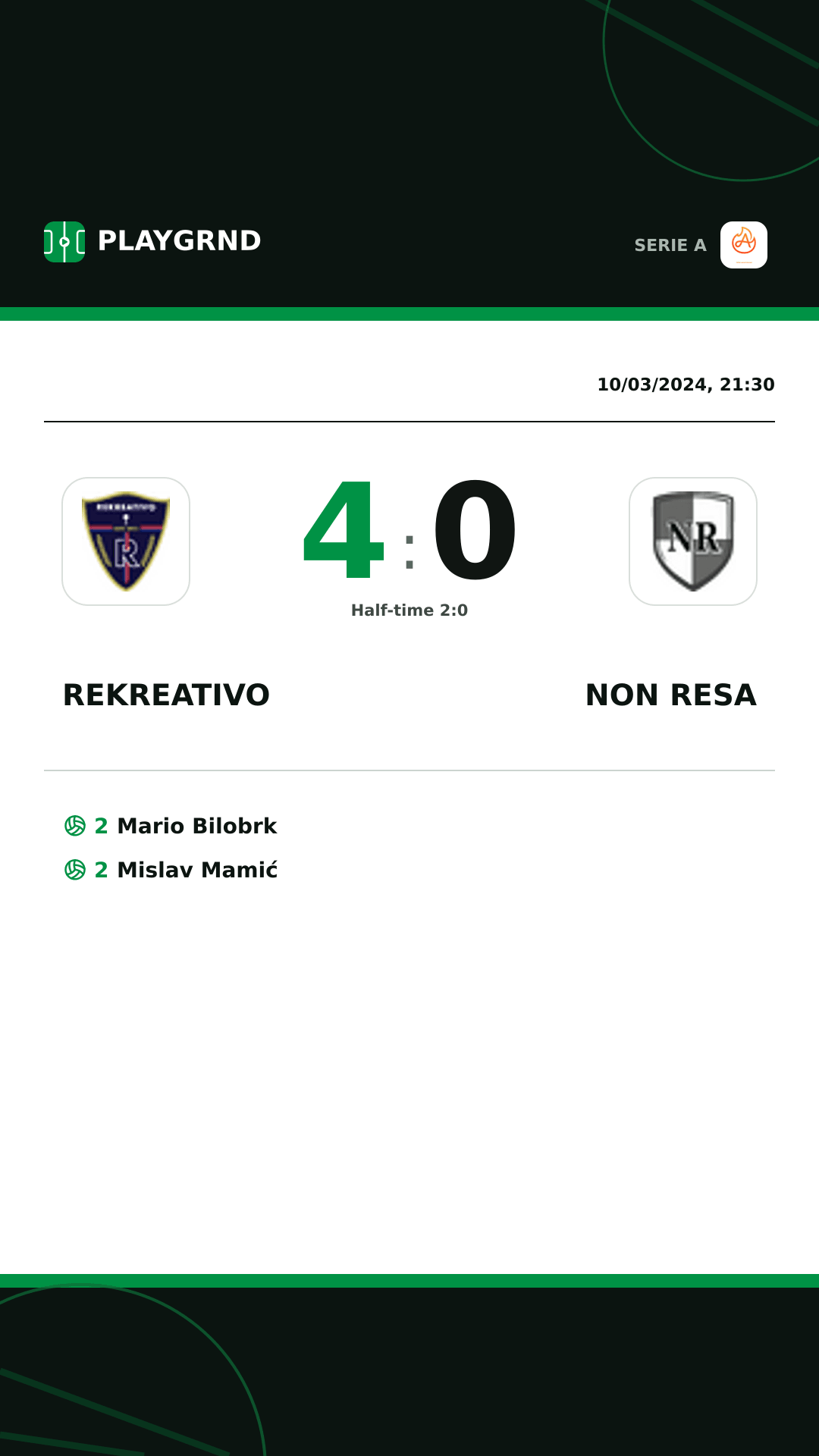 Instagram artwork: Rekreativo 4:0 Non Resa