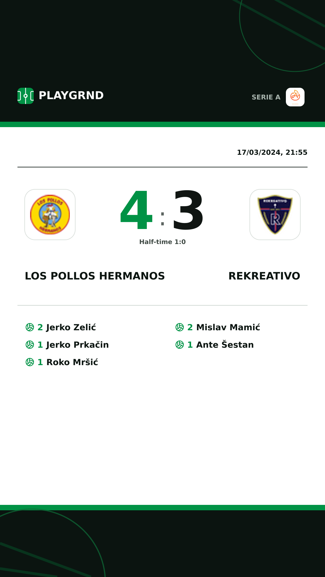 Instagram artwork: Los Pollos Hermanos 4:3 Rekreativo
