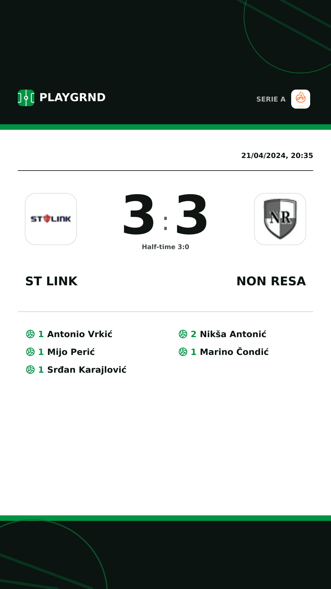 Instagram artwork: ST Link 3:3 Non Resa