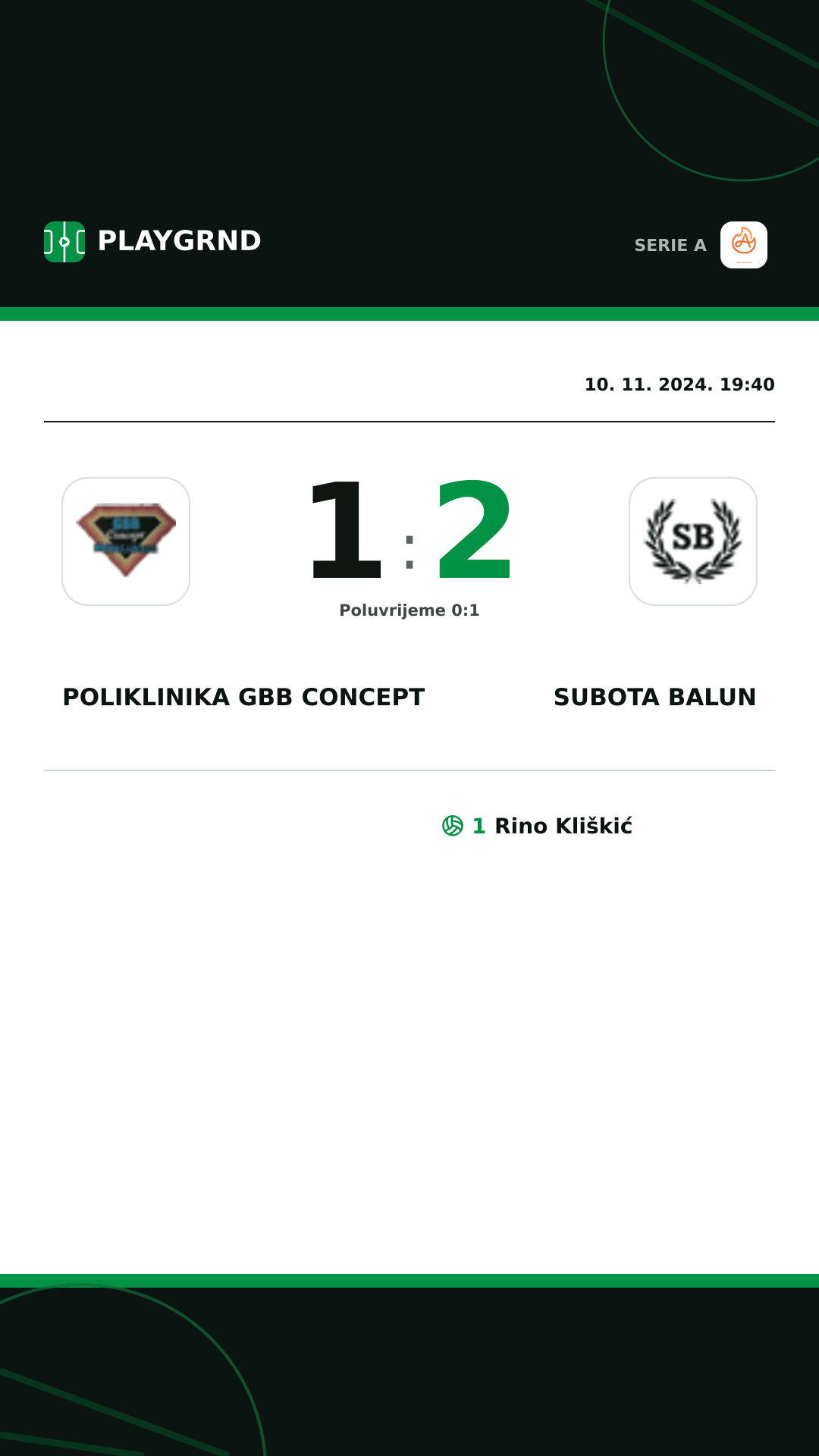 Instagram slika: Poliklinika Gbb Concept 1:2 Subota Balun