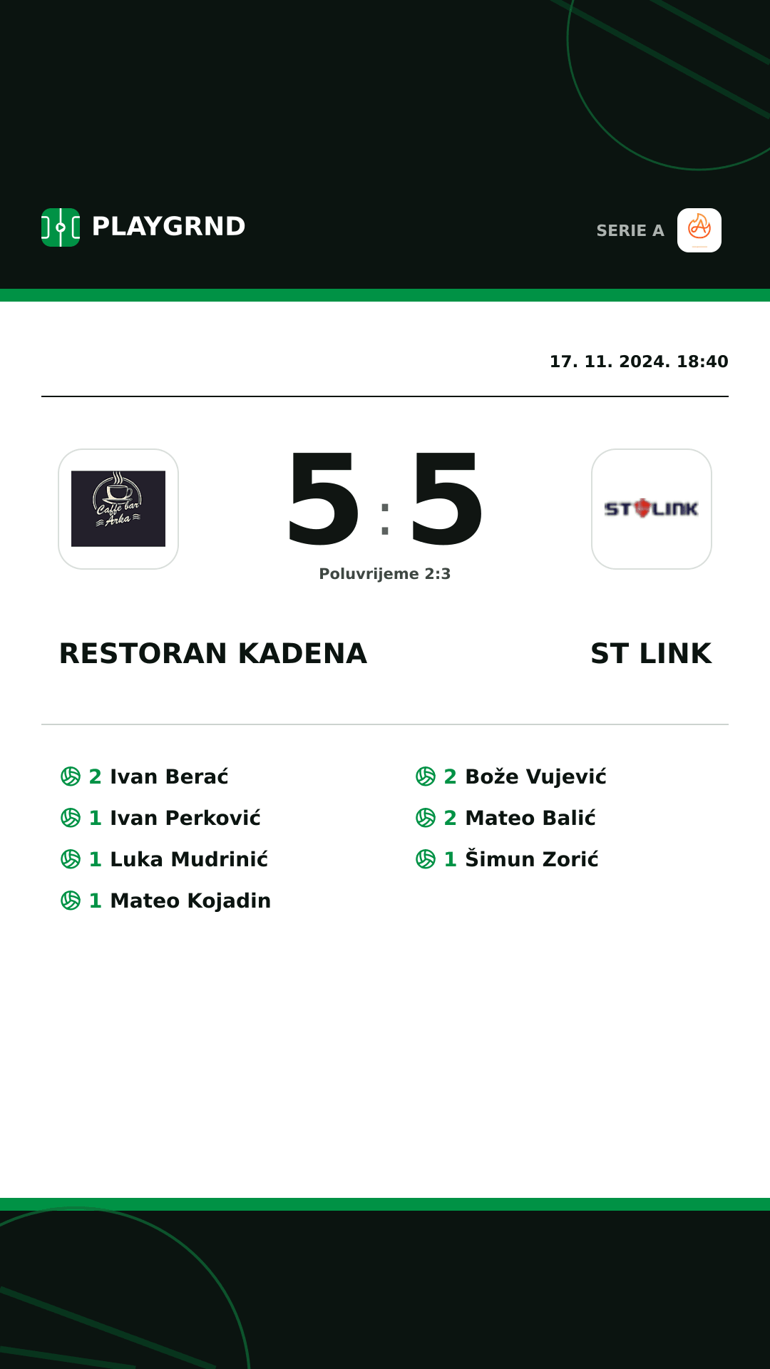 Instagram slika: Restoran Kadena 5:5 ST Link