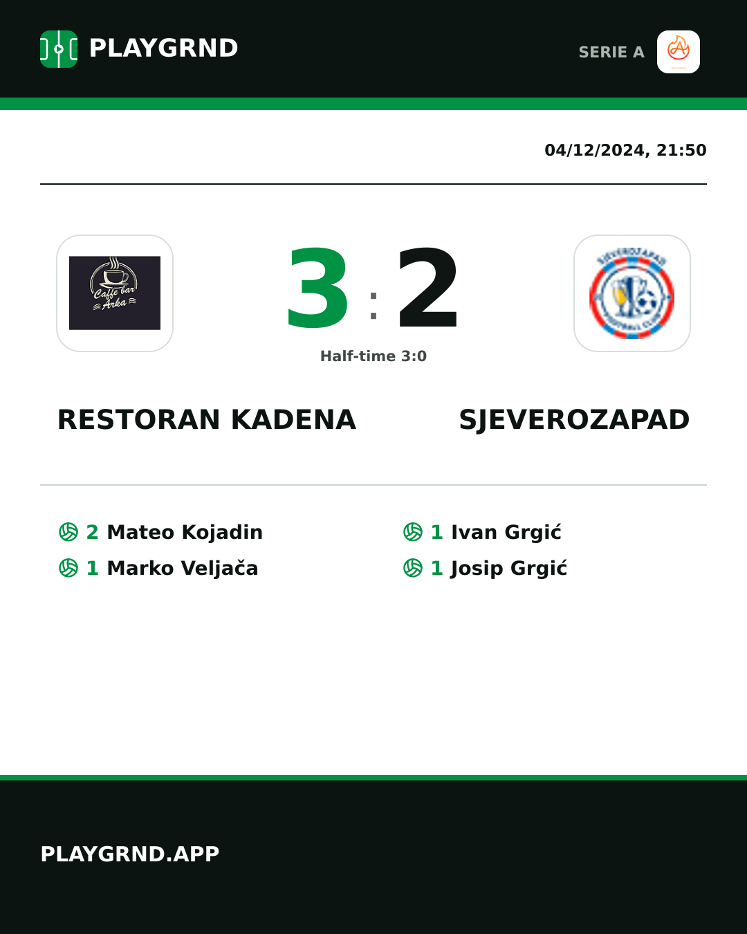 Instagram artwork: Restoran Kadena 3:2 Sjeverozapad