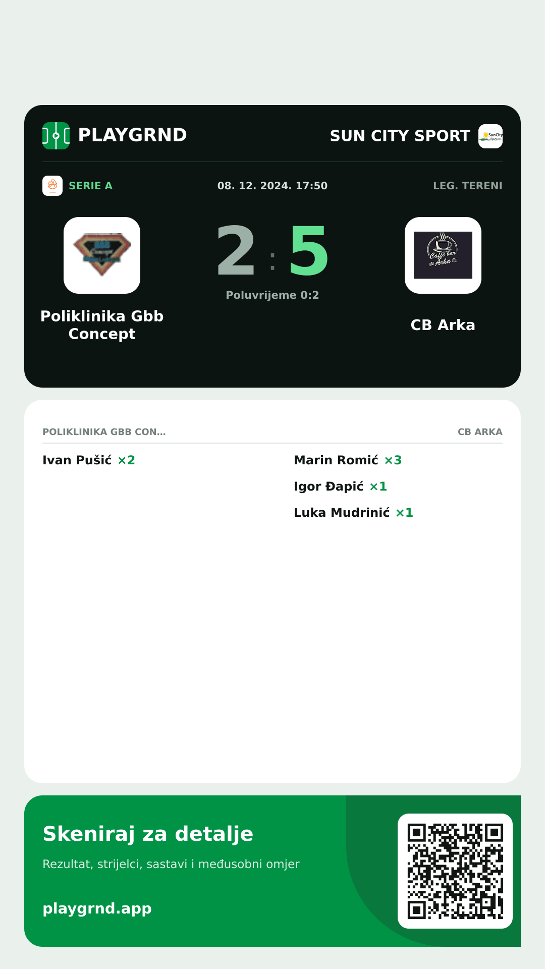 Story image: Poliklinika Gbb Concept 2:5 CB Arka
