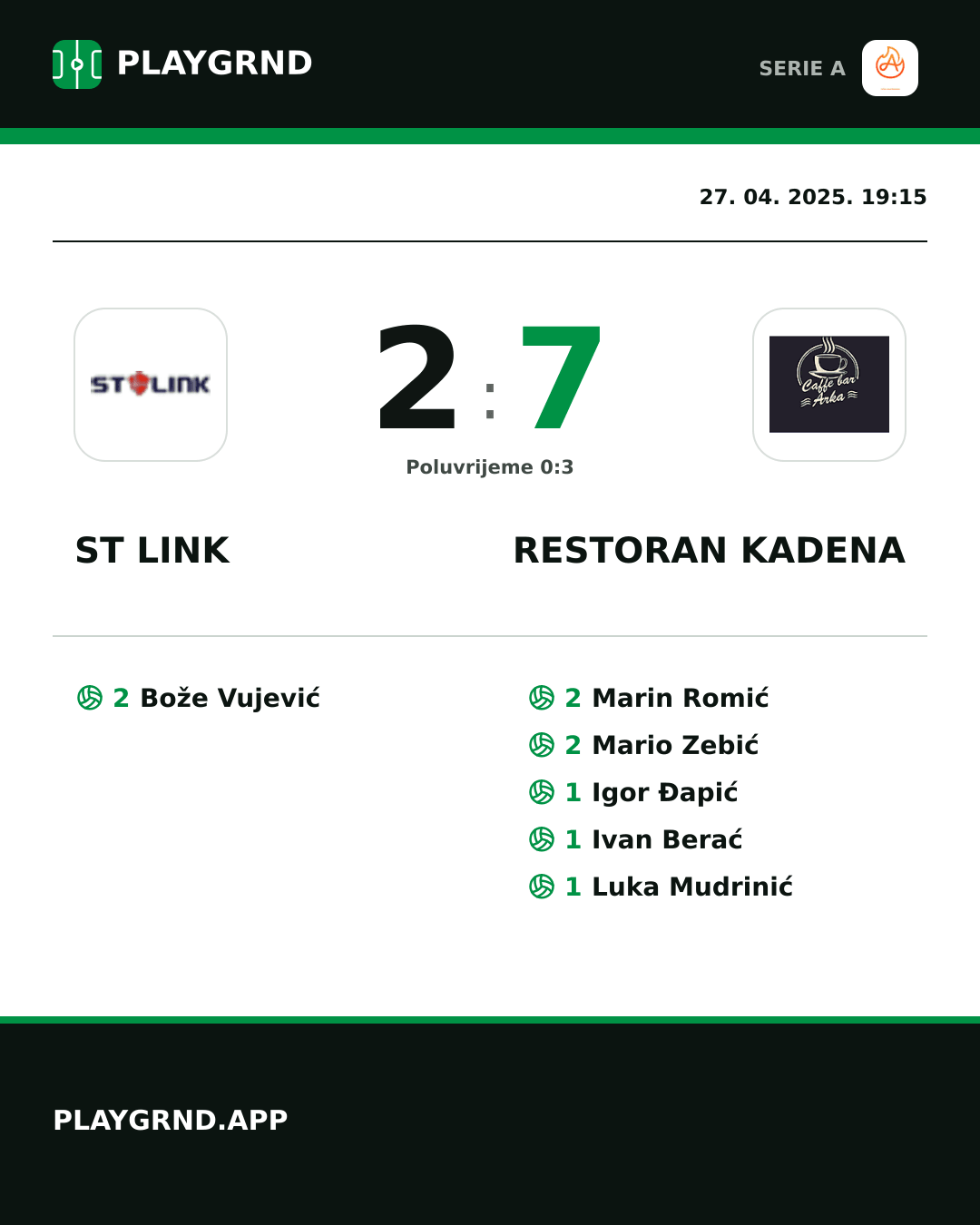 Instagram slika: ST Link 2:7 Restoran Kadena