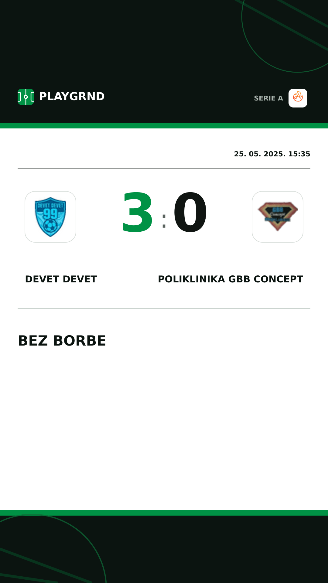 Instagram slika: Devet Devet 3:0 Poliklinika Gbb Concept