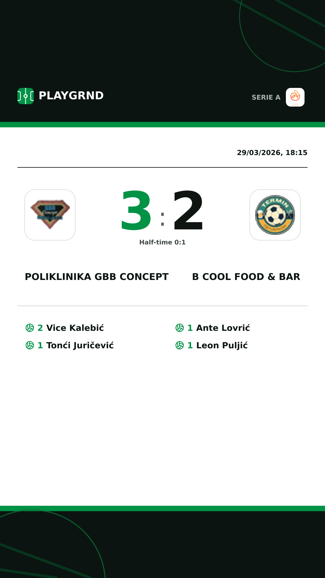 Instagram artwork: Poliklinika Gbb Concept 3:2 B Cool Food & Bar