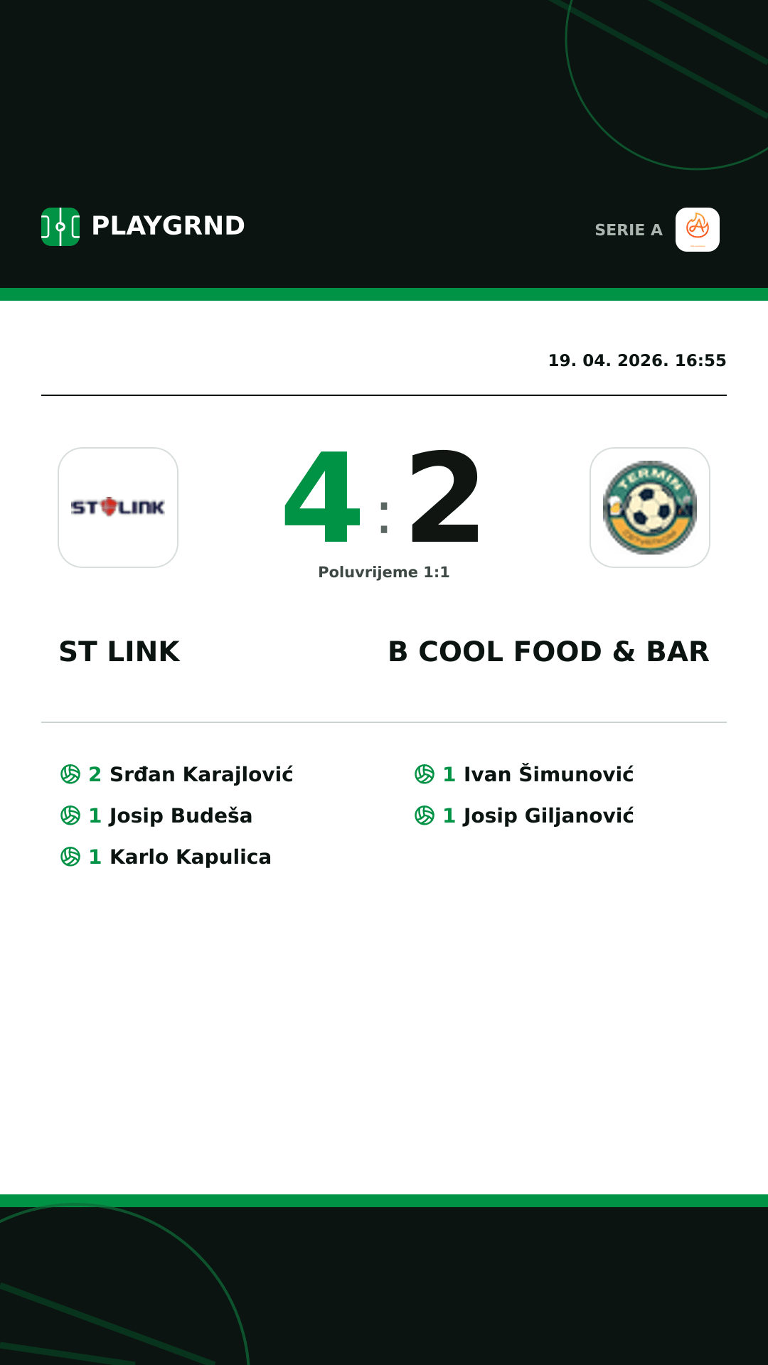 Instagram slika: ST Link 4:2 B Cool Food & Bar