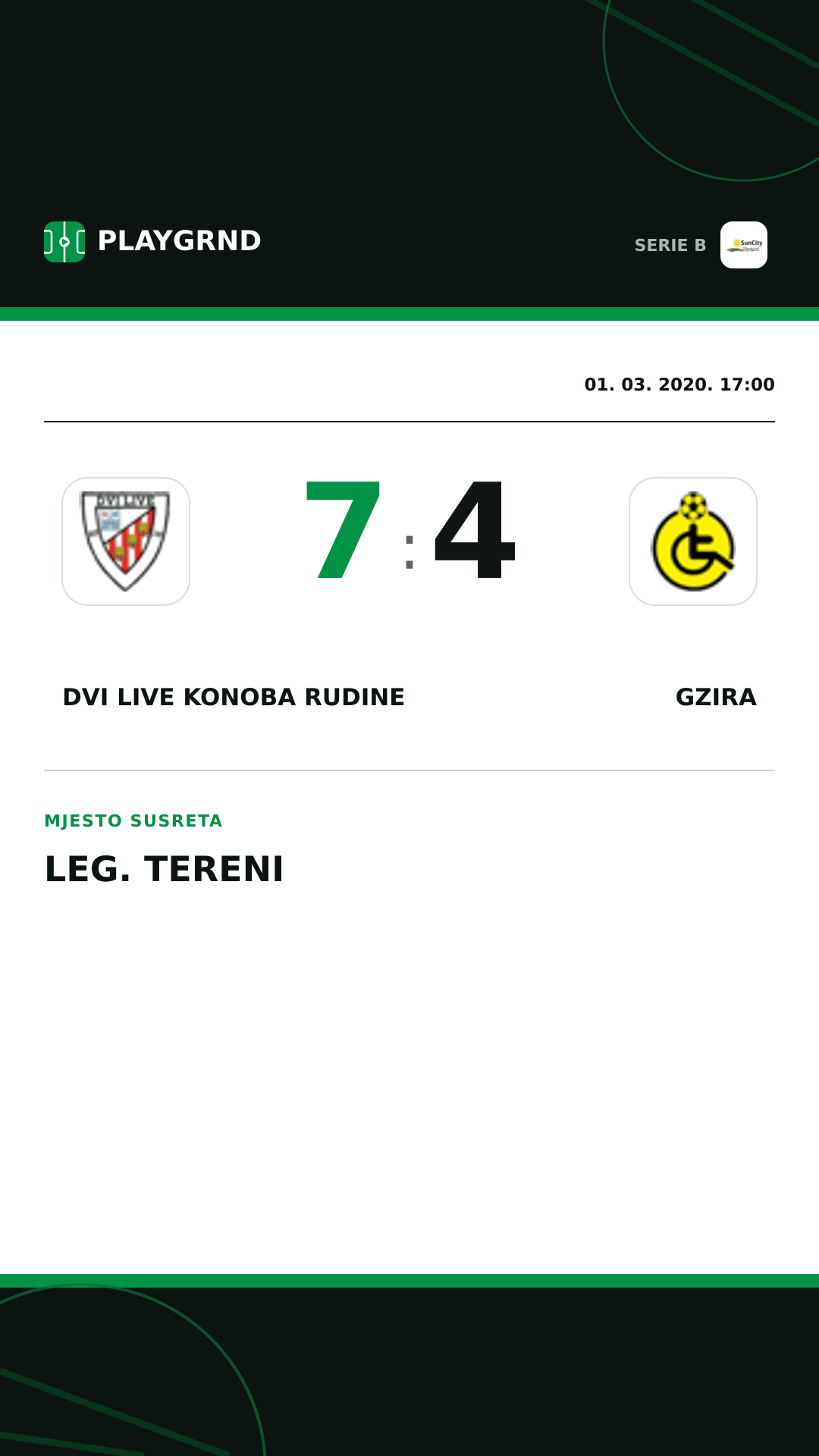 Instagram slika: Dvi Live Konoba Rudine 7:4 Gzira