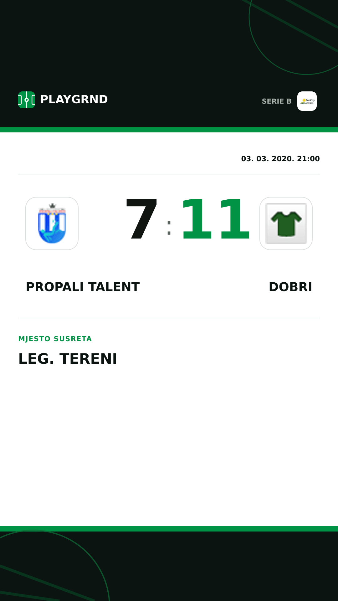 Instagram slika: Propali Talent 7:11 Dobri