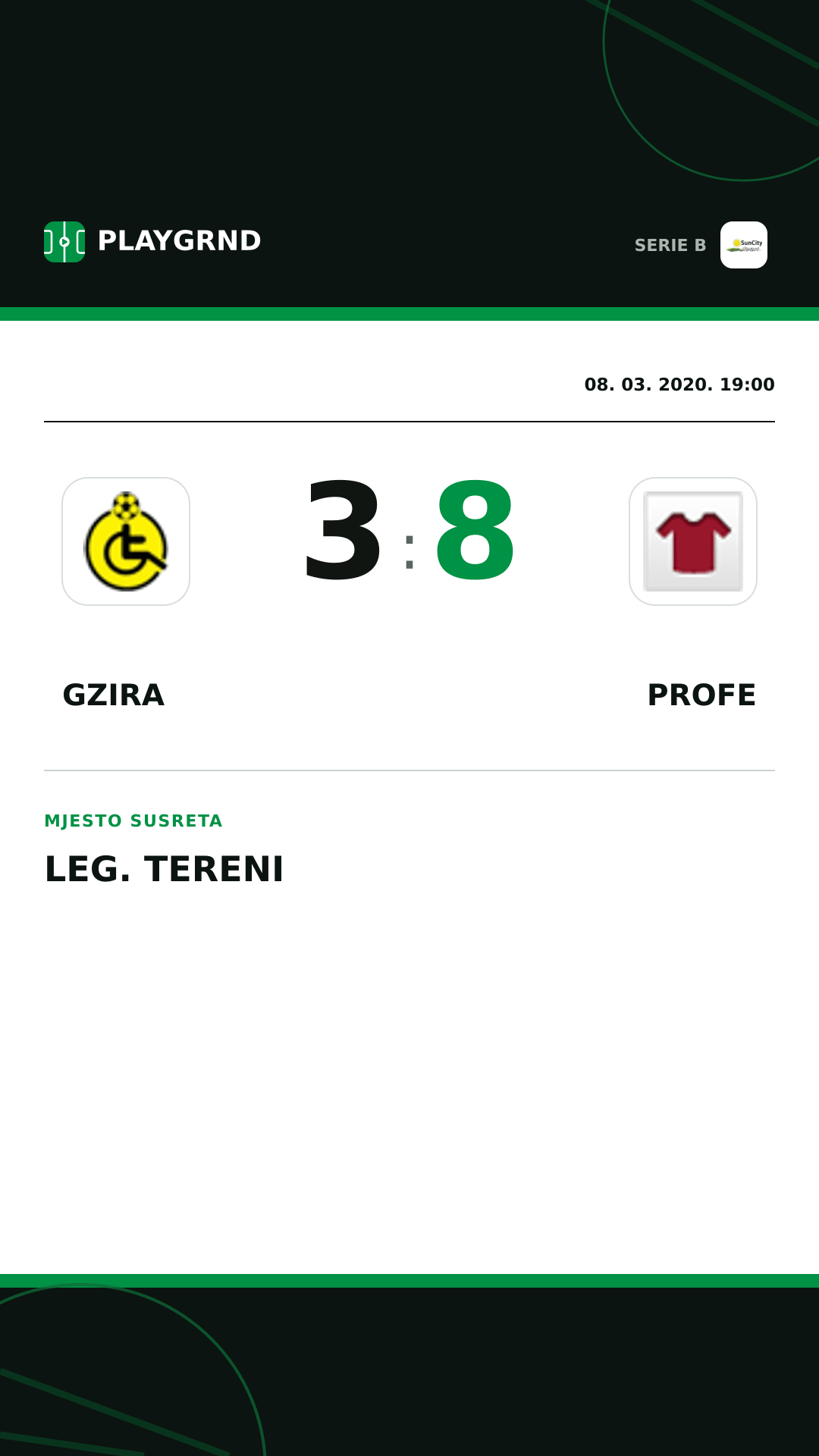 Instagram slika: Gzira 3:8 Profe