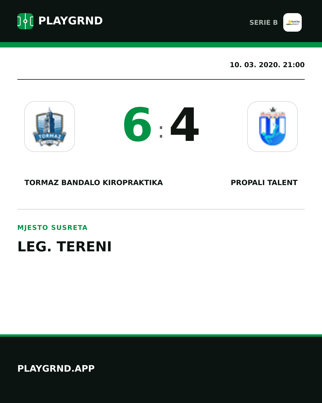 Instagram slika: Tormaz Bandalo Kiropraktika 6:4 Propali Talent