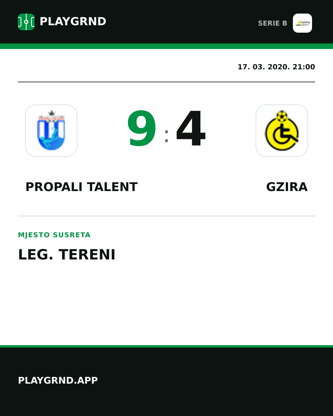 Instagram slika: Propali Talent 9:4 Gzira
