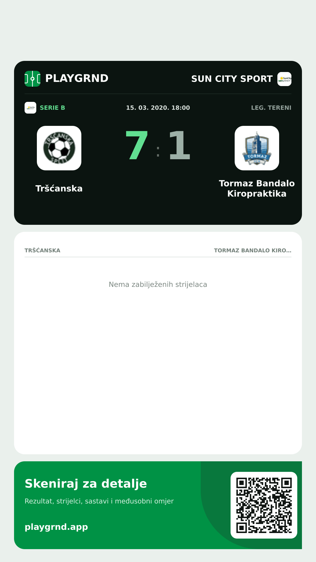 Story slika: Tršćanska 7:1 Tormaz Bandalo Kiropraktika