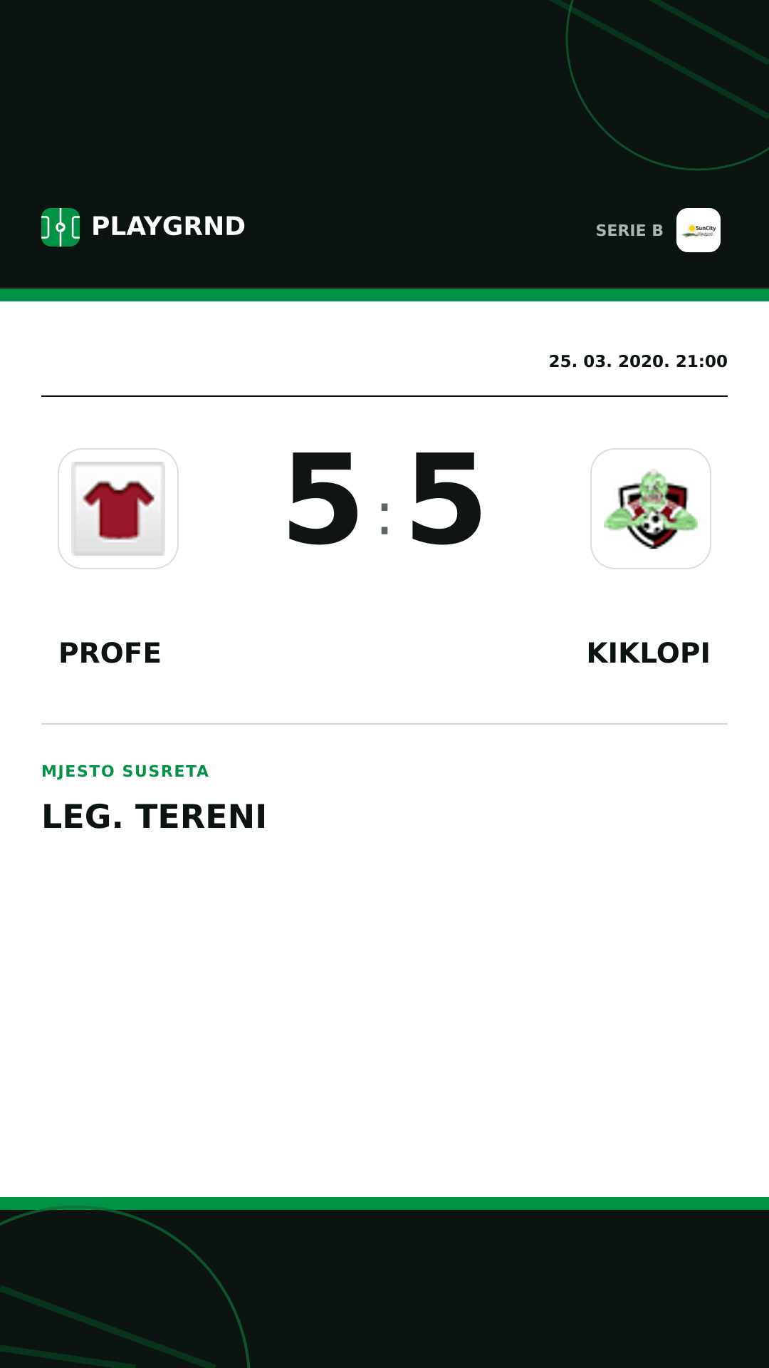 Instagram slika: Profe 5:5 Kiklopi